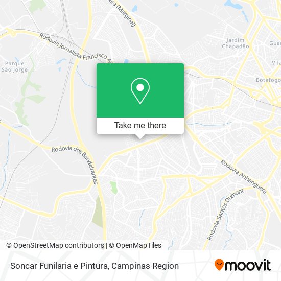 Soncar Funilaria e Pintura map