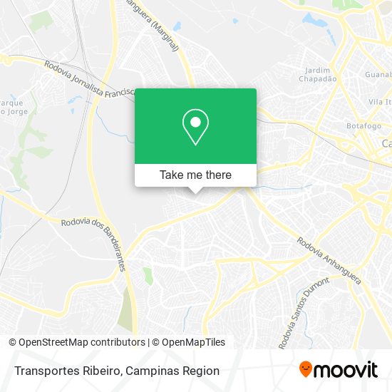 Mapa Transportes Ribeiro