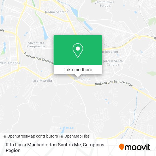 Mapa Rita Luiza Machado dos Santos Me