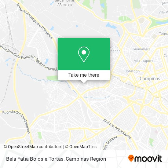 Mapa Bela Fatia Bolos e Tortas