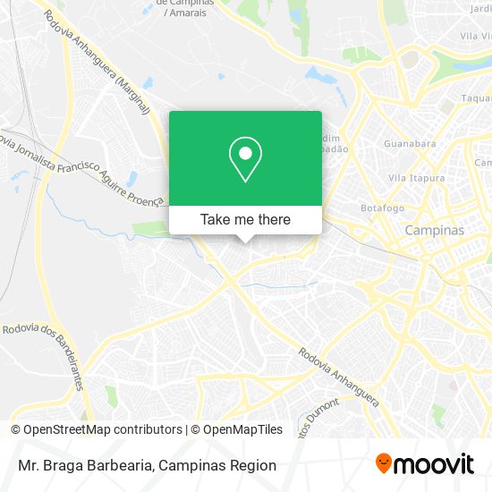 Mapa Mr. Braga Barbearia