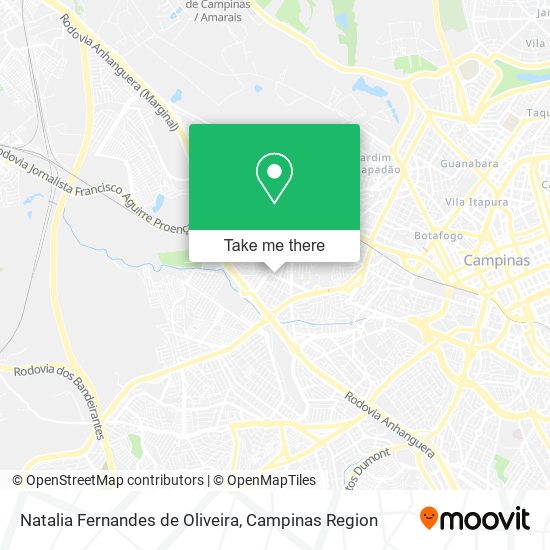 Natalia Fernandes de Oliveira map