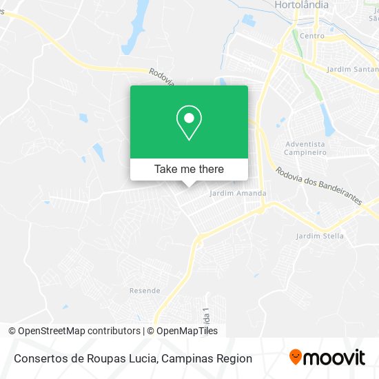 Consertos de Roupas Lucia map