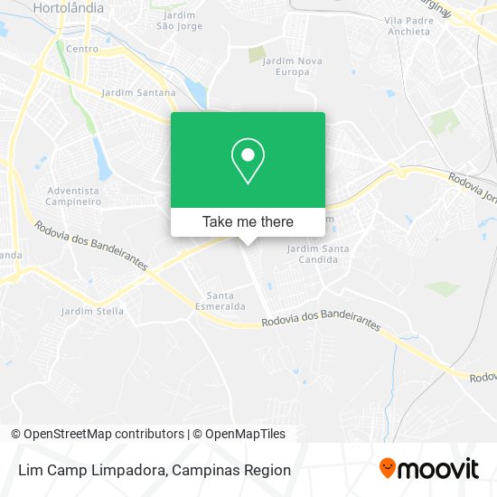 Lim Camp Limpadora map