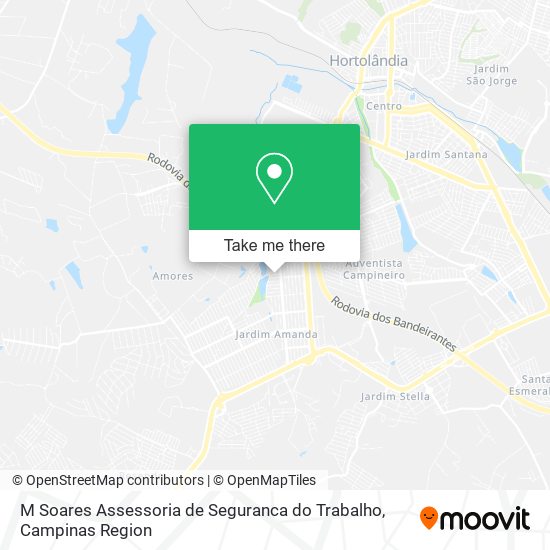 Mapa M Soares Assessoria de Seguranca do Trabalho