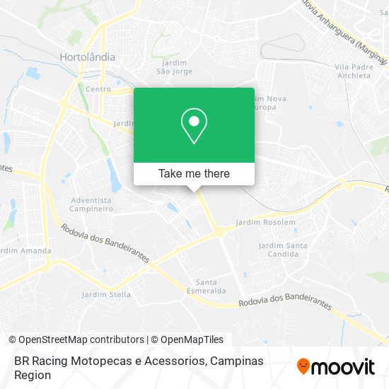 BR Racing Motopecas e Acessorios map