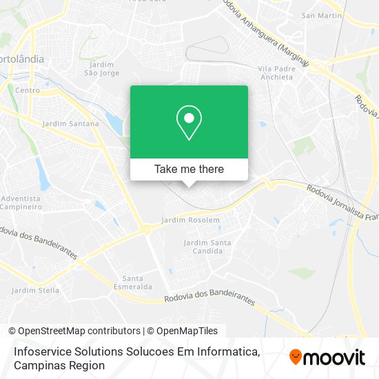 Mapa Infoservice Solutions Solucoes Em Informatica