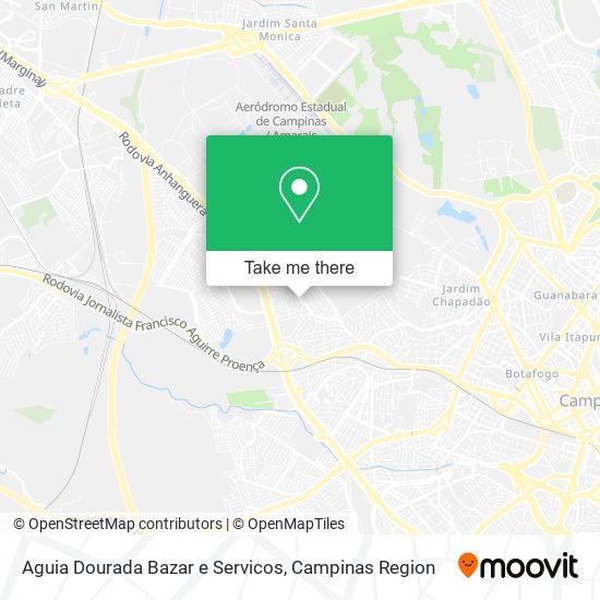 Aguia Dourada Bazar e Servicos map