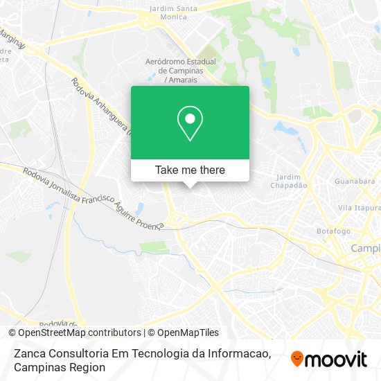 Zanca Consultoria Em Tecnologia da Informacao map