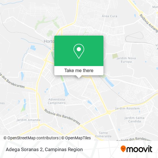 Adega Soranas 2 map