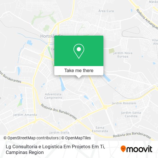 Lg Consultoria e Logistica Em Projetos Em Ti map