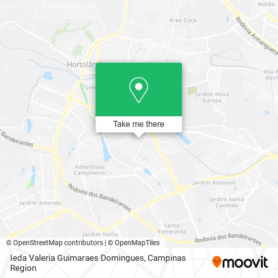 Ieda Valeria Guimaraes Domingues map