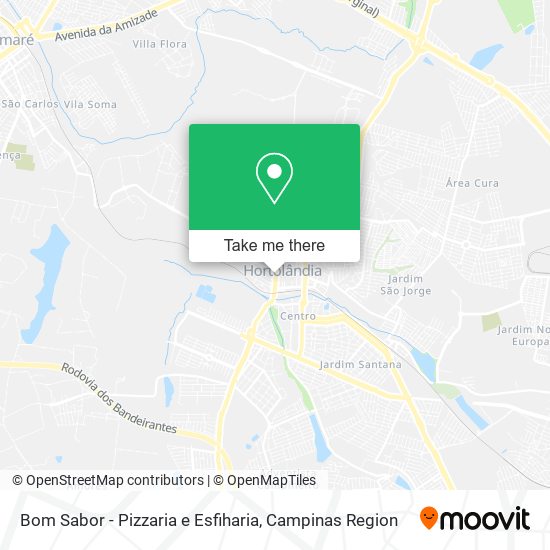 Bom Sabor - Pizzaria e Esfiharia map