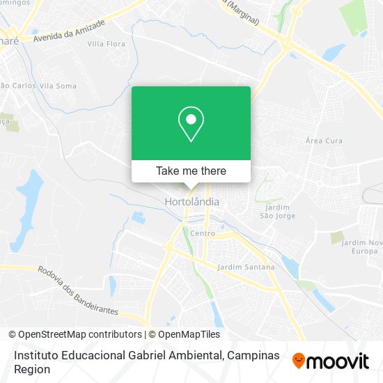 Mapa Instituto Educacional Gabriel Ambiental