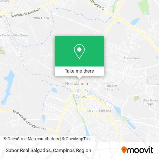 Sabor Real Salgados map