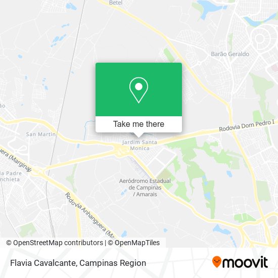 Flavia Cavalcante map