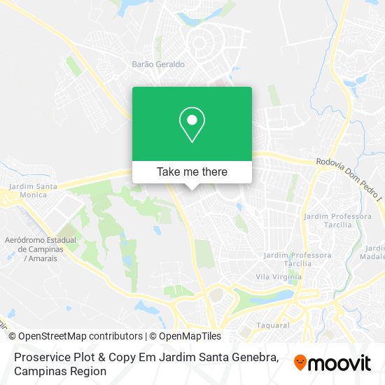 Proservice Plot & Copy Em Jardim Santa Genebra map