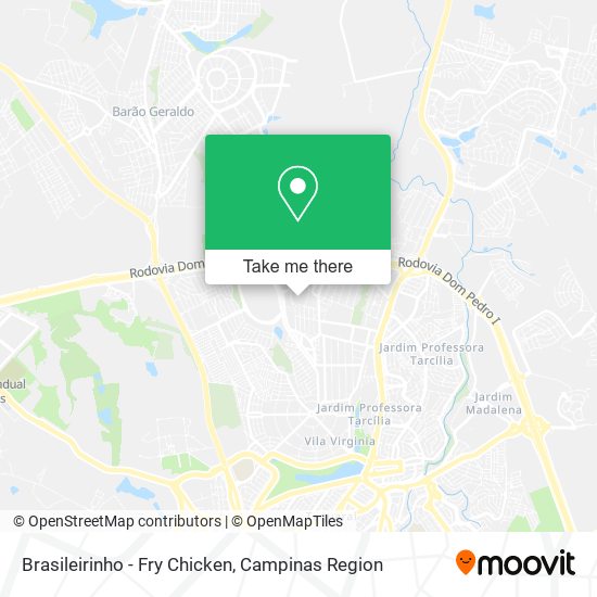 Brasileirinho - Fry Chicken map