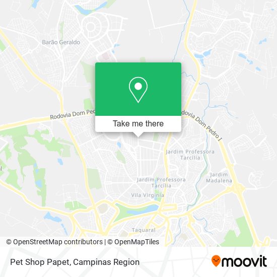 Pet Shop Papet map