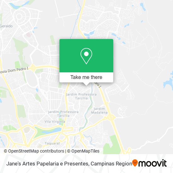 Jane's Artes Papelaria e Presentes map