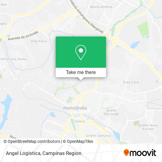 Angel Logistica map