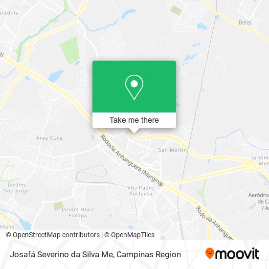 Josafá Severino da Silva Me map