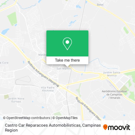 Castro Car Reparacoes Automobilisticas map