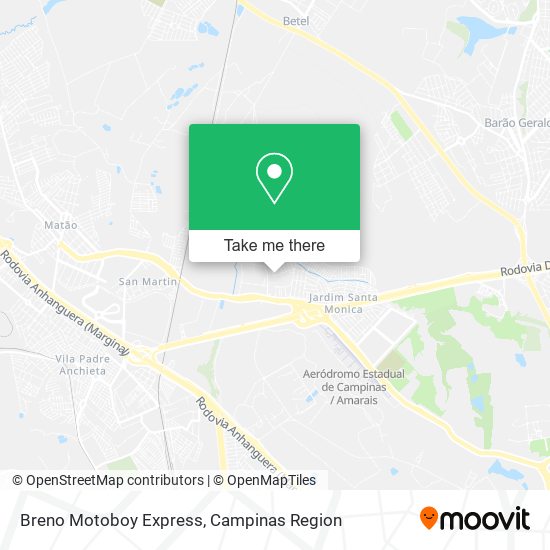 Breno Motoboy Express map