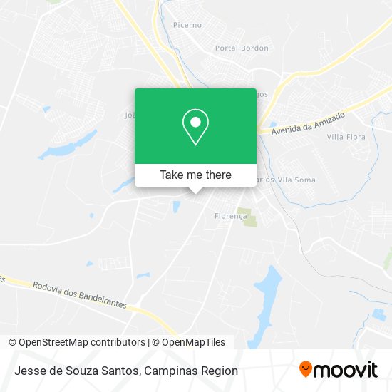 Jesse de Souza Santos map