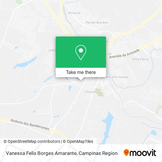 Vanessa Felix Borges Amarante map