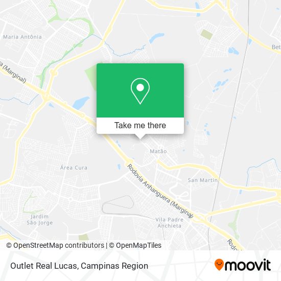 Outlet Real Lucas map