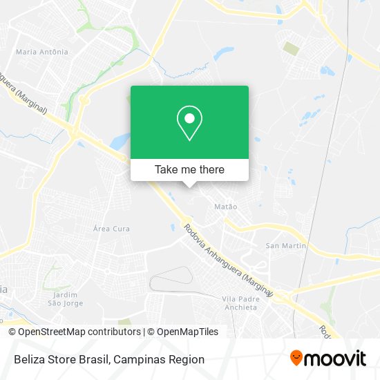 Beliza Store Brasil map