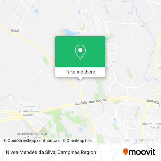 Nivea Mendes da Silva map