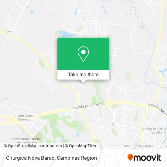 Mapa Cirurgica Nova Barao