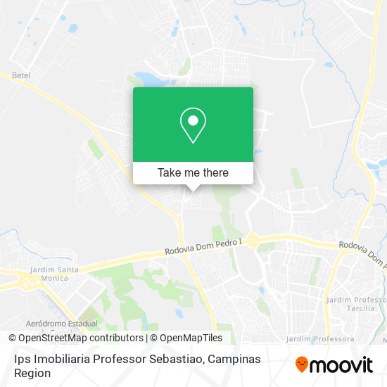 Ips Imobiliaria Professor Sebastiao map