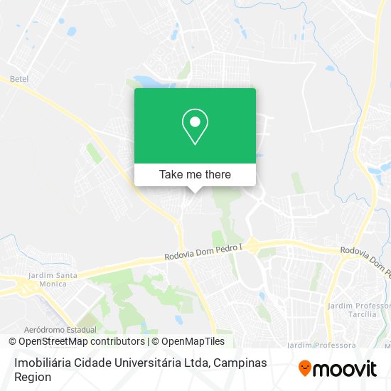 Imobiliária Cidade Universitária Ltda map