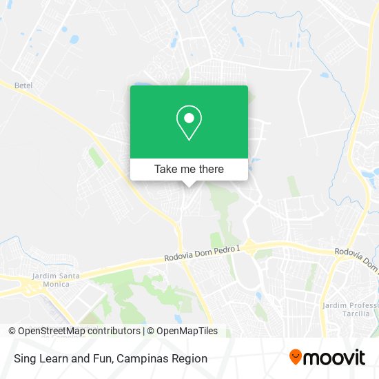 Mapa Sing Learn and Fun