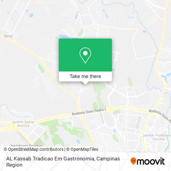 AL Kassab Tradicao Em Gastronomia map