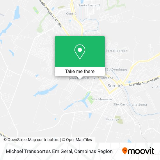 Michael Transportes Em Geral map