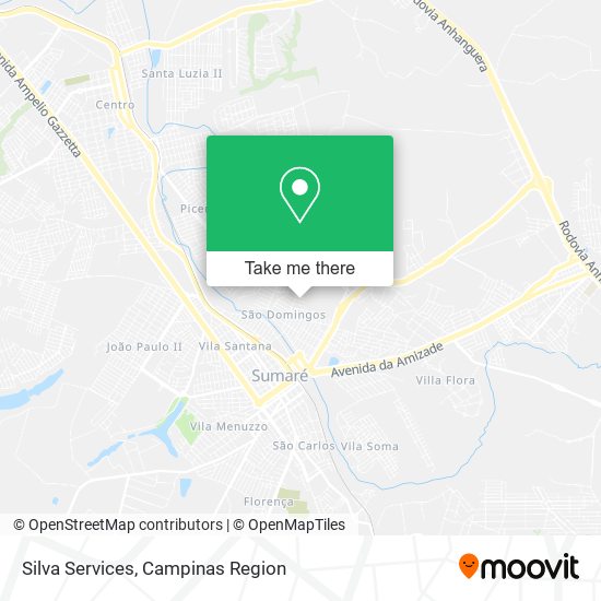 Silva Services map