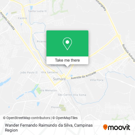 Wander Fernando Raimundo da Silva map