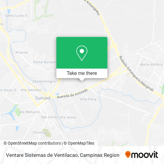 Mapa Ventare Sistemas de Ventilacao