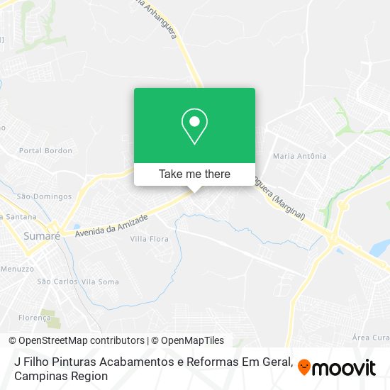 J Filho Pinturas Acabamentos e Reformas Em Geral map