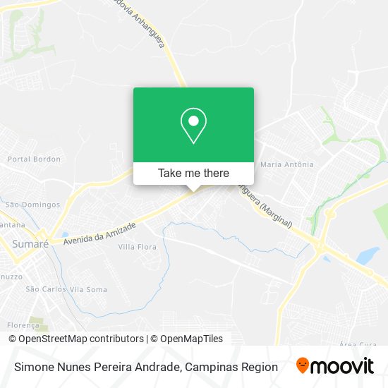 Simone Nunes Pereira Andrade map