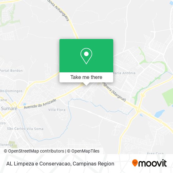 AL Limpeza e Conservacao map