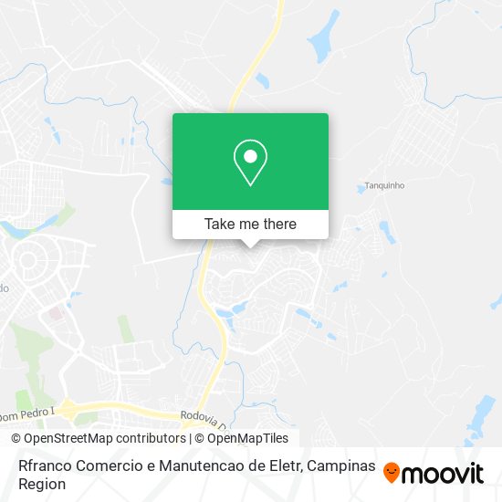 Rfranco Comercio e Manutencao de Eletr map
