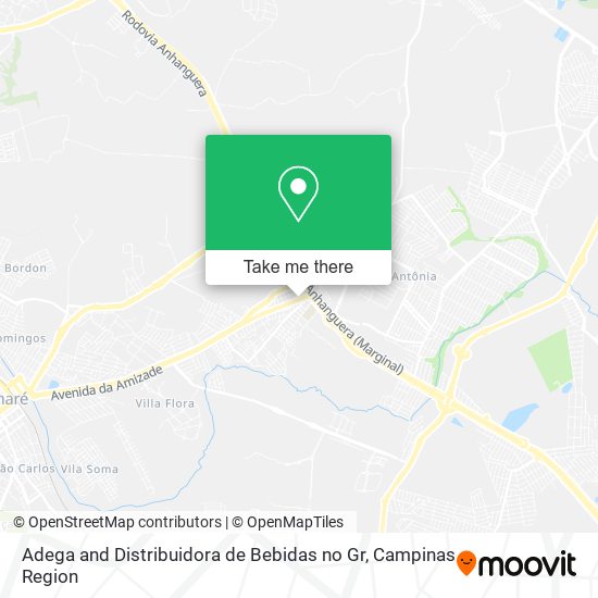 Adega and Distribuidora de Bebidas no Gr map
