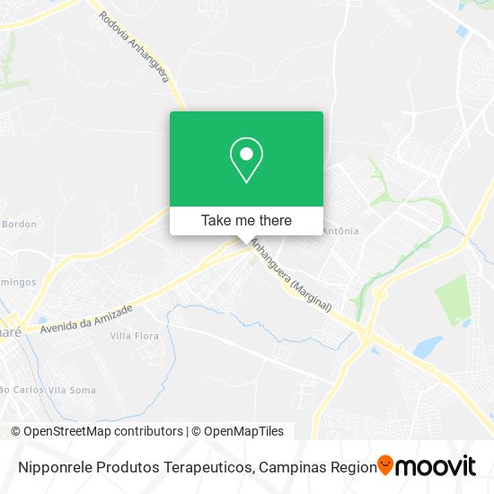 Mapa Nipponrele Produtos Terapeuticos