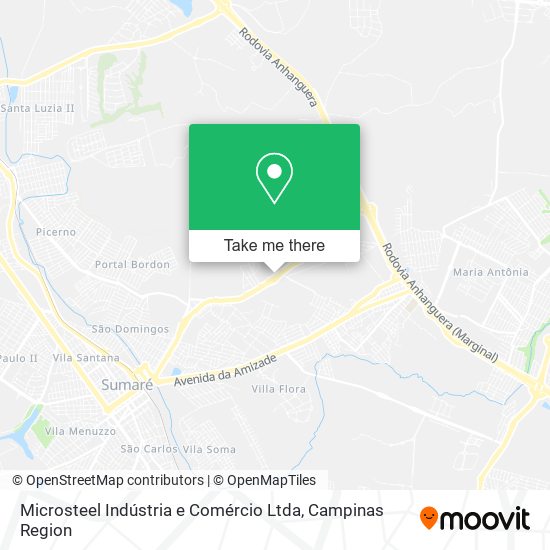 Mapa Microsteel Indústria e Comércio Ltda