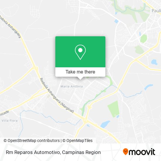 Mapa Rm Reparos Automotivo